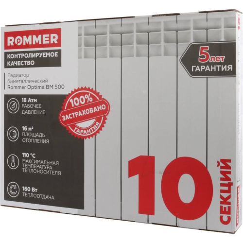 ������ �������� ��������������� ROMMER OPTIMA 500/80/10