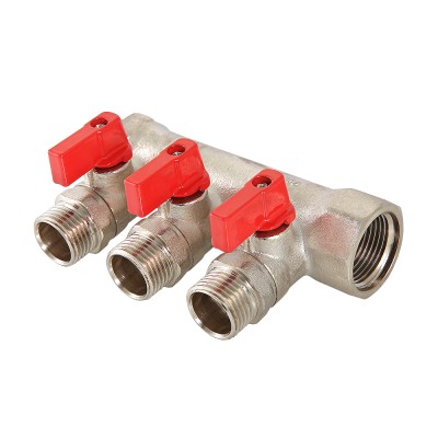 ���� ��������� VALTEC, ������������� 1 ����, 3 ������, ������ 1/2 �����, � ��������� ���������, ����� VTc.580, � �������� �������, ������: �������� ������