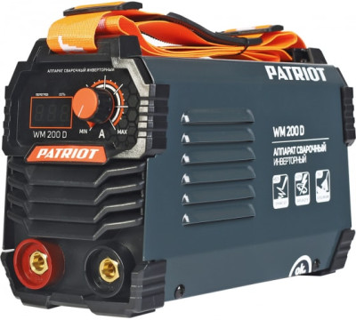 ������� ��������� ����������� PATRIOT WM200D MMA, ������� ����������: 1�,140-240�; ��������� ��� ����: 200A; �� ��� ����. ����: 70%, �������, ARC FORCE, ANTI STICK, HOT START