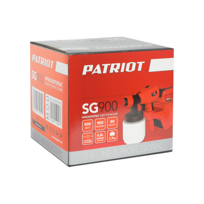 ���� ����������� ������������� PATRIOT SG 900 HVLP (900 ��., 90 DIN/���, ������ 800 ��/���. ���������: 700 ��)