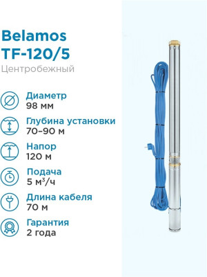 ����� ���������� ������������ BELAMOS TF 120, 1700 ��, 5000 �/�, ����� 120 �