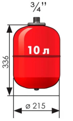 ��� �������������� ��� ��������� 10 �. ������� ������������ d 3/4" �������