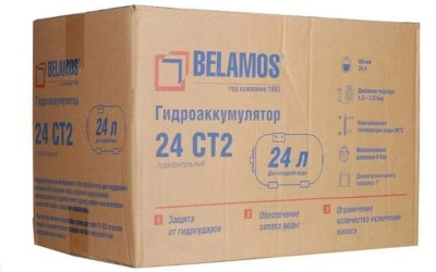 ��� ��������������  24�. ����� �������������� d 1", 6 bar BELAMOS