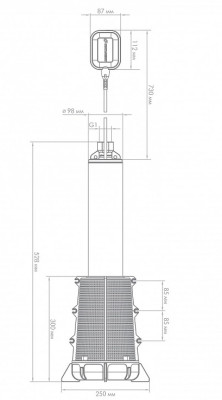����� ��������� ������������ ���������� ������� ���� 55/75 (98 ��, 220�, 900��, 55 �/���, 75�) ������ 30 �. �������